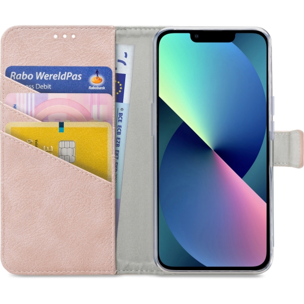 My Style Flex Wallet For Apple Iphone 13 Mini Pink - Afbeelding 3