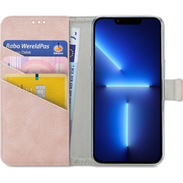My Style Flex Wallet For Apple Iphone 13 Pro Pink - Afbeelding 3