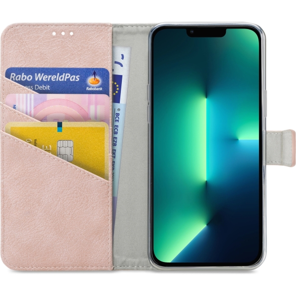 My Style Flex Wallet For Apple Iphone 13 Pro Max Pink - Afbeelding 3