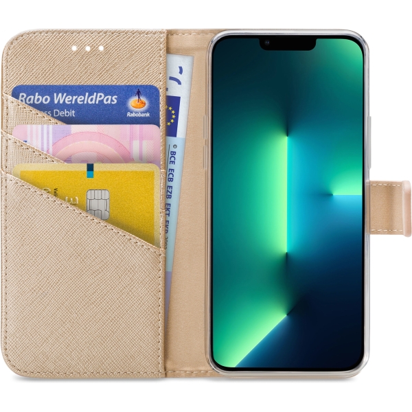 My Style Flex Wallet For Apple Iphone 13 Pro Max Gold - Afbeelding 3