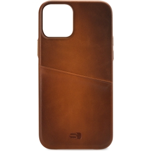 Senza Desire Leather Cover With Card Slot Apple Iphone 13 Mini Burned Cognac