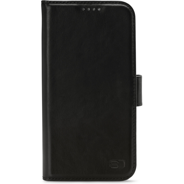Senza Pure Leather Wallet Apple Iphone 13 Pro Max Deep Black