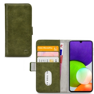Mobilize Elite Gelly Wallet Book Case Samsung Galaxy A22 4G Green