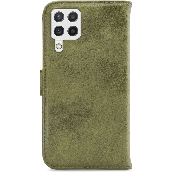 My Style Flex Wallet For Samsung Galaxy A22 4G Olive - Afbeelding 2