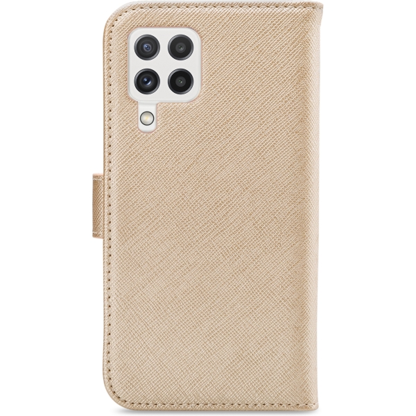 My Style Flex Wallet For Samsung Galaxy A22 4G Gold - Afbeelding 2
