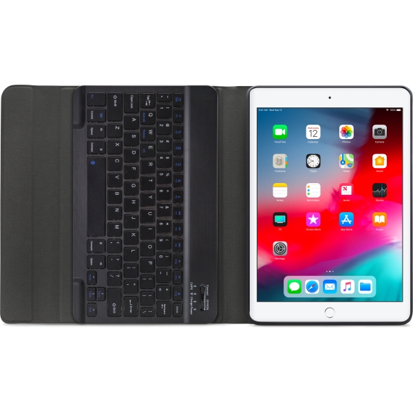 Mobilize Detachable Bluetooth Keyboard Case Apple Ipad Air/Air 2/Pro 9.7/9.7 2017/2018 Black Qwerty - Afbeelding 4