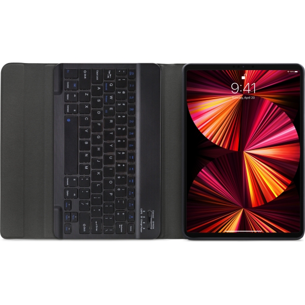 Mobilize Detachable Bluetooth Keyboard Case Apple Ipad Pro 11 (2020/2021/2022)/Air 10.9 (2022)/Air 11 (2024/2025) Black Qwerty - Afbeelding 4