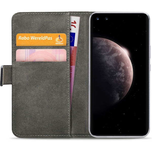 Mobilize Classic Gelly Wallet Book Case Honor Magic 3 Pro 5G Black - Afbeelding 4