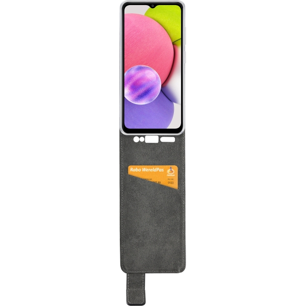 Mobilize Classic Gelly Flip Case Samsung Galaxy A03S Black - Afbeelding 3