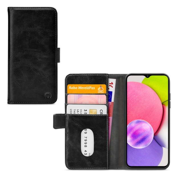Mobilize Elite Gelly Wallet Book Case Samsung Galaxy A03S Black