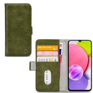Mobilize Elite Gelly Wallet Book Case Samsung Galaxy A03S Green