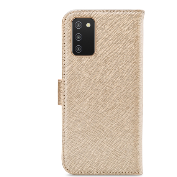 My Style Flex Wallet For Samsung Galaxy A03S Gold - Afbeelding 2