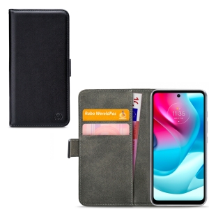 Mobilize Classic Gelly Wallet Book Case Motorola Moto G60S Black