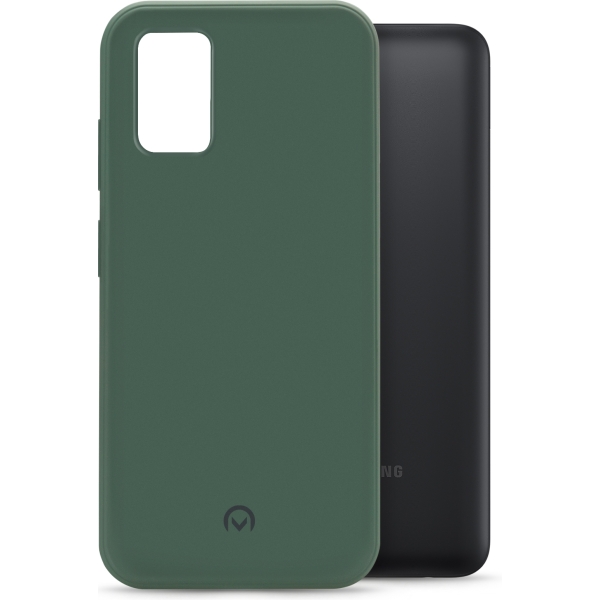 Mobilize Rubber Gelly Case Samsung Galaxy A03S Matt Green