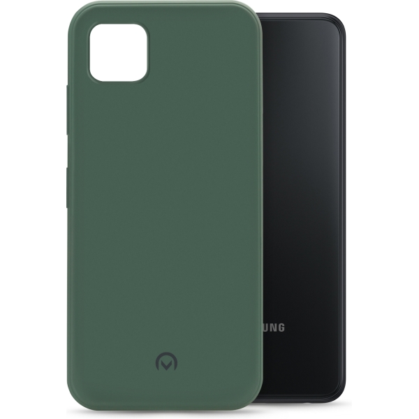 Mobilize Rubber Gelly Case Samsung Galaxy A22 5G Matt Green