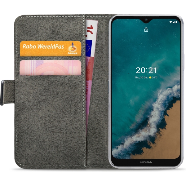 Mobilize Classic Gelly Wallet Book Case Nokia G50 5G Black - Afbeelding 4