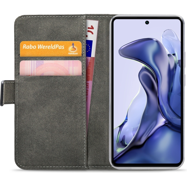 Mobilize Classic Gelly Wallet Book Case Xiaomi 11T/11T Pro Black - Afbeelding 4