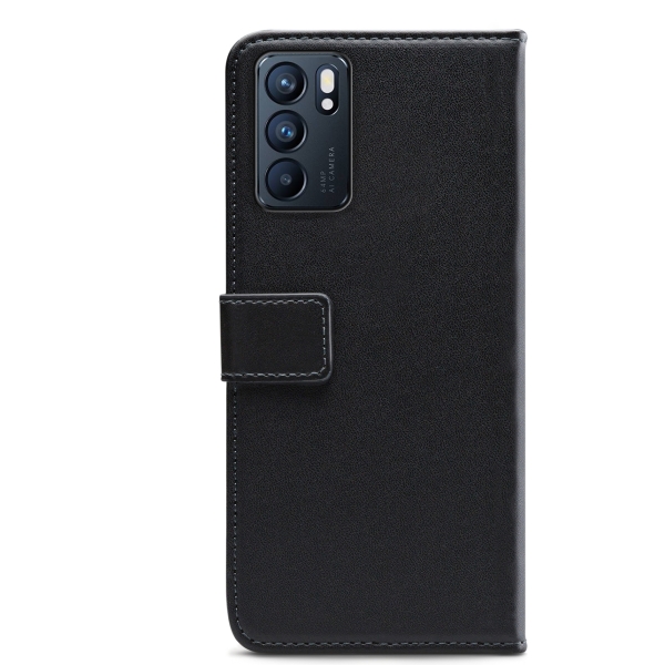 Mobilize Classic Gelly Wallet Book Case Oppo Reno6 5G Black - Afbeelding 3
