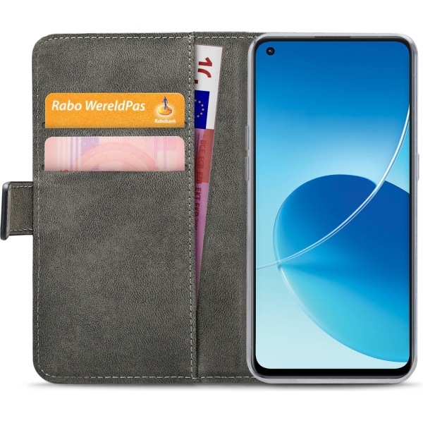 Mobilize Classic Gelly Wallet Book Case Oppo Reno6 5G Black - Afbeelding 4