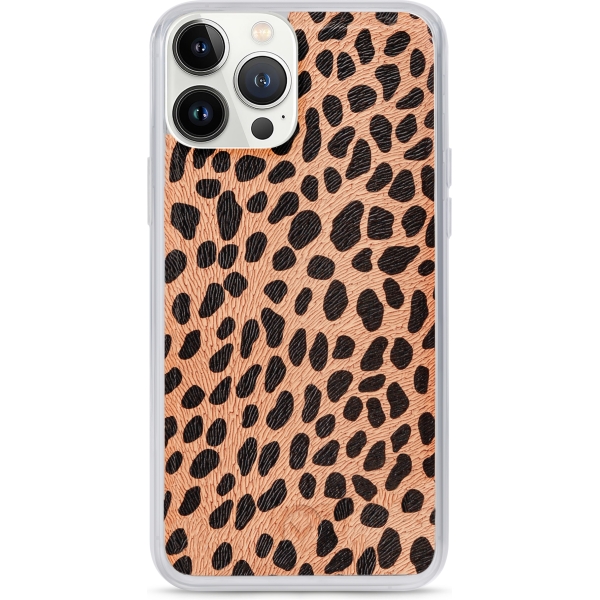 Mobilize 2In1 Magnet Zipper Case Apple Iphone 13 Pro Max Olive/Leopard - Afbeelding 5