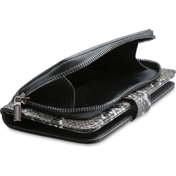 Mobilize 2In1 Magnet Zipper Case Apple Iphone 13 Pro Black/Snake - Afbeelding 6