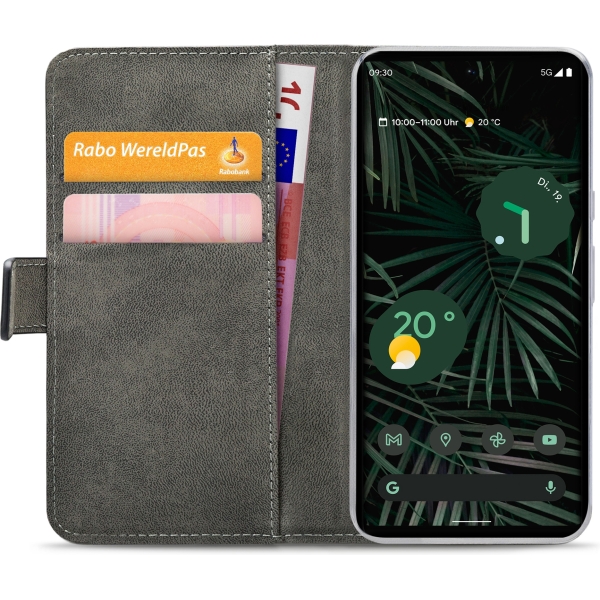 Mobilize Classic Gelly Wallet Book Case Google Pixel 6 Pro Black - Afbeelding 4