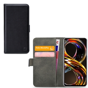 Mobilize Classic Gelly Wallet Book Case Realme 8I/Narzo 50 Black
