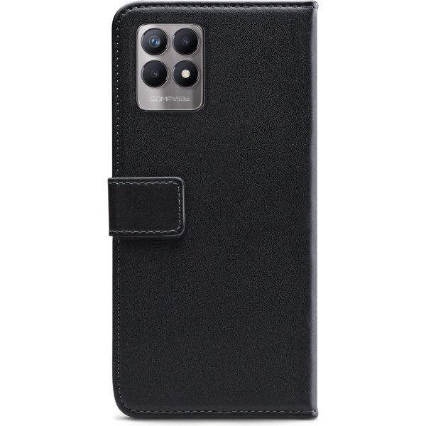 Mobilize Classic Gelly Wallet Book Case Realme 8I/Narzo 50 Black - Afbeelding 3