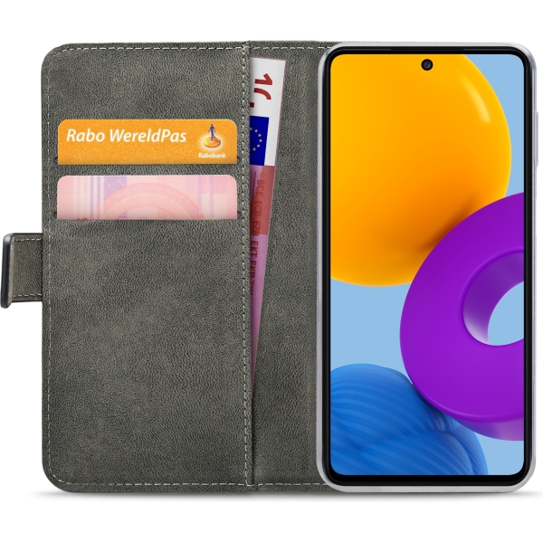 Mobilize Classic Gelly Wallet Book Case Samsung Galaxy M52 5G Black - Afbeelding 4