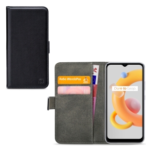 Mobilize Classic Gelly Wallet Book Case Realme C11 (2021) Black
