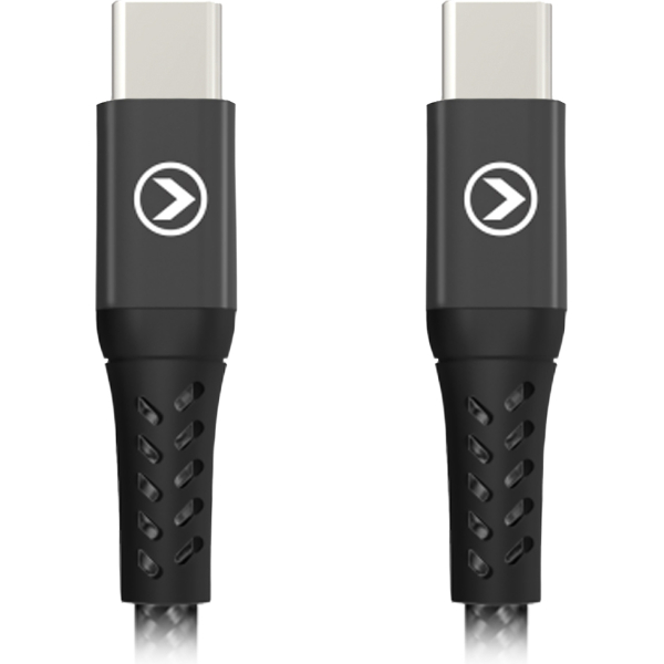 Mobilize Strong Nylon Cable Usb-C To Usb-C 2M. 100W Black - Afbeelding 9