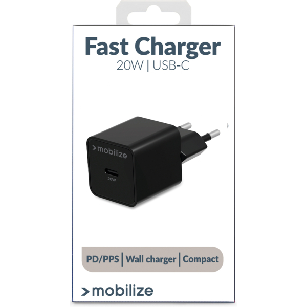 Mobilize Wall Charger Usb-C 20W With Pd/Pps Black - Afbeelding 11