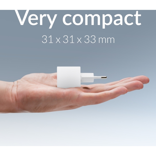 Mobilize Wall Charger Usb-C + Usb Gan 30W With Pd/Pps White - Afbeelding 7