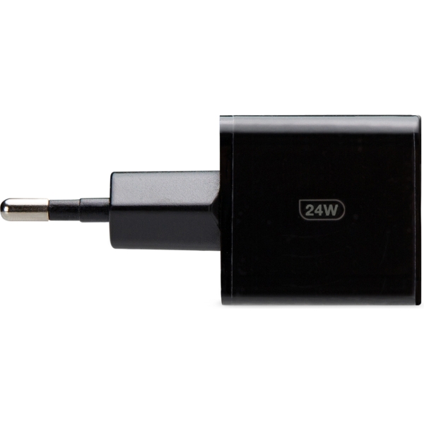 Mobilize Wall Charger 2X Usb 24W Black - Afbeelding 3