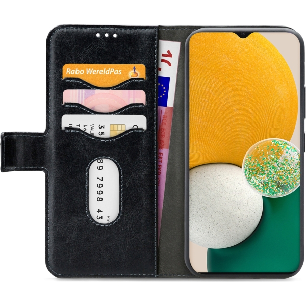 Mobilize 2In1 Gelly Wallet Case Samsung Galaxy A04S/A13 5G Black - Afbeelding 3
