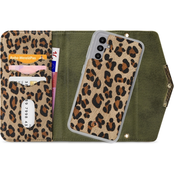 Mobilize 2In1 Gelly Clutch For Samsung Galaxy A04S/A13 5G Green Leopard - Afbeelding 4