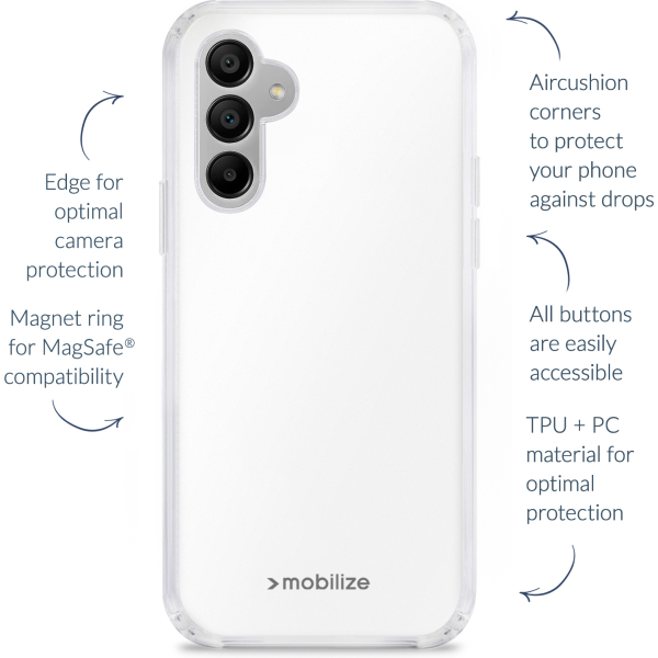 Mobilize Naked Protection Case Samsung Galaxy A04S/A13 5G Clear - Afbeelding 5