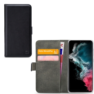 Mobilize Classic Gelly Wallet Book Case Samsung Galaxy S22 Ultra 5G Black