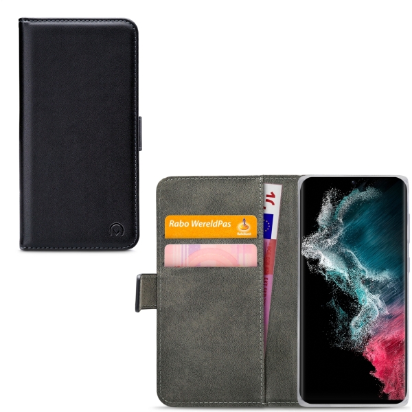 Mobilize Classic Gelly Wallet Book Case Samsung Galaxy S22 Ultra 5G Black