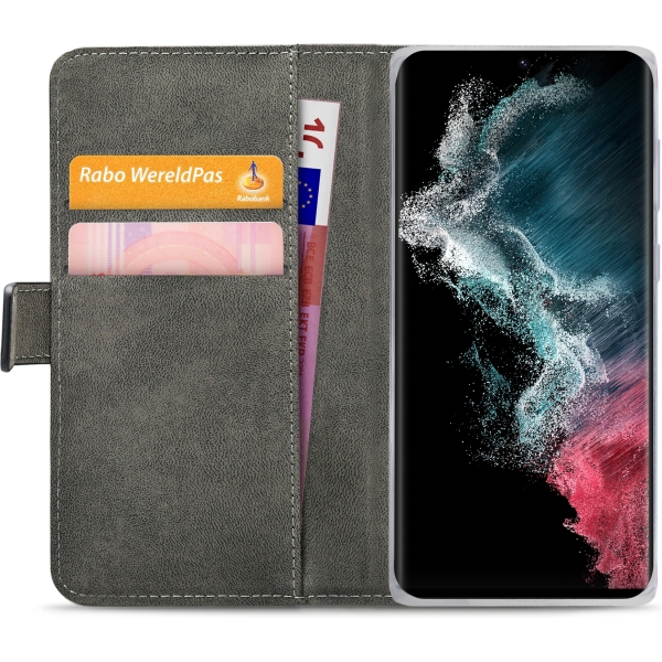 Mobilize Classic Gelly Wallet Book Case Samsung Galaxy S22 Ultra 5G Black - Afbeelding 4
