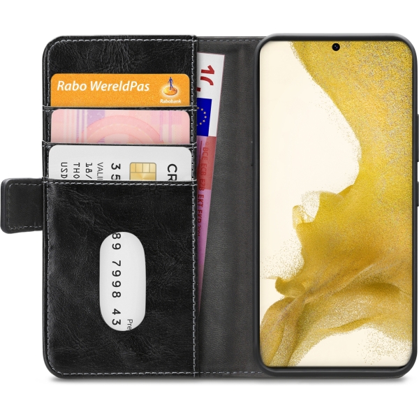 Mobilize Elite Gelly Wallet Book Case Samsung Galaxy S22 5G Black - Afbeelding 4