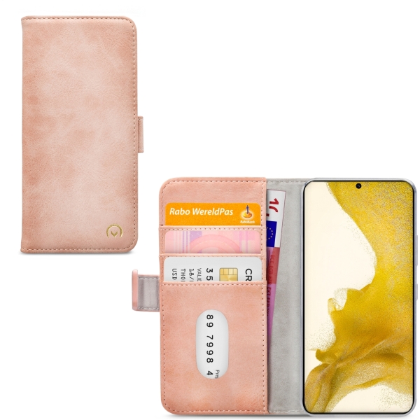 Mobilize Elite Gelly Wallet Book Case Samsung Galaxy S22 5G Soft Pink