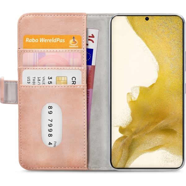 Mobilize Elite Gelly Wallet Book Case Samsung Galaxy S22+ 5G Soft Pink - Afbeelding 4