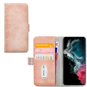 Mobilize Elite Gelly Wallet Book Case Samsung Galaxy S22 Ultra 5G Soft Pink