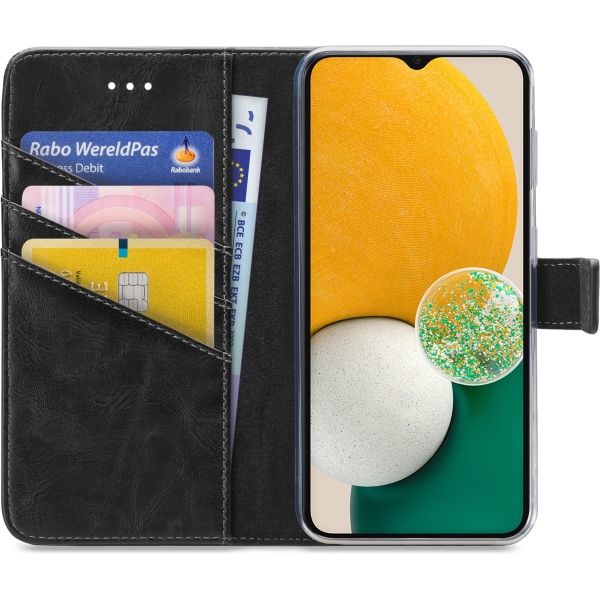 My Style Flex Wallet For Samsung Galaxy A04S/A13 5G Black - Afbeelding 3