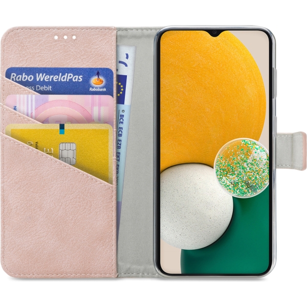 My Style Flex Wallet For Samsung Galaxy A04S/A13 5G Pink - Afbeelding 3