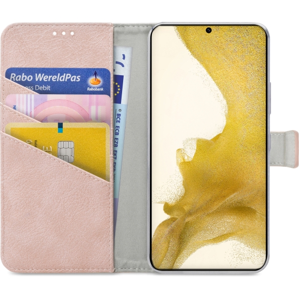 My Style Flex Wallet For Samsung Galaxy S22+ 5G Pink - Afbeelding 3