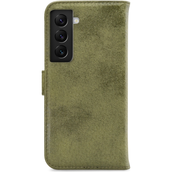 My Style Flex Wallet For Samsung Galaxy S22+ 5G Olive - Afbeelding 2