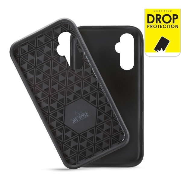 My Style Tough Case For Samsung Galaxy A04S/A13 5G Black - Afbeelding 2