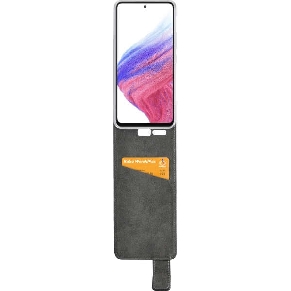 Mobilize Classic Gelly Flip Case Samsung Galaxy A53 5G Black - Afbeelding 3